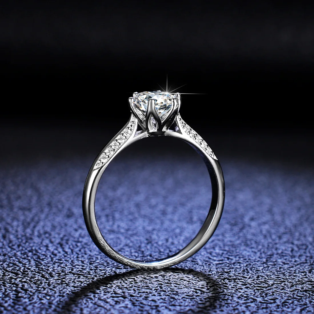 แหวนหมั้น Lumira 1 กะรัต มอสซา - Moissanite Engagement Ring 1 Carat บทวิจารณ์และราคา