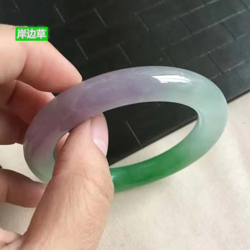 กำไลหยกชุนไค, กำไลหยกสีม่วงน้ำ - Bracelets บทวิจารณ์และราคา