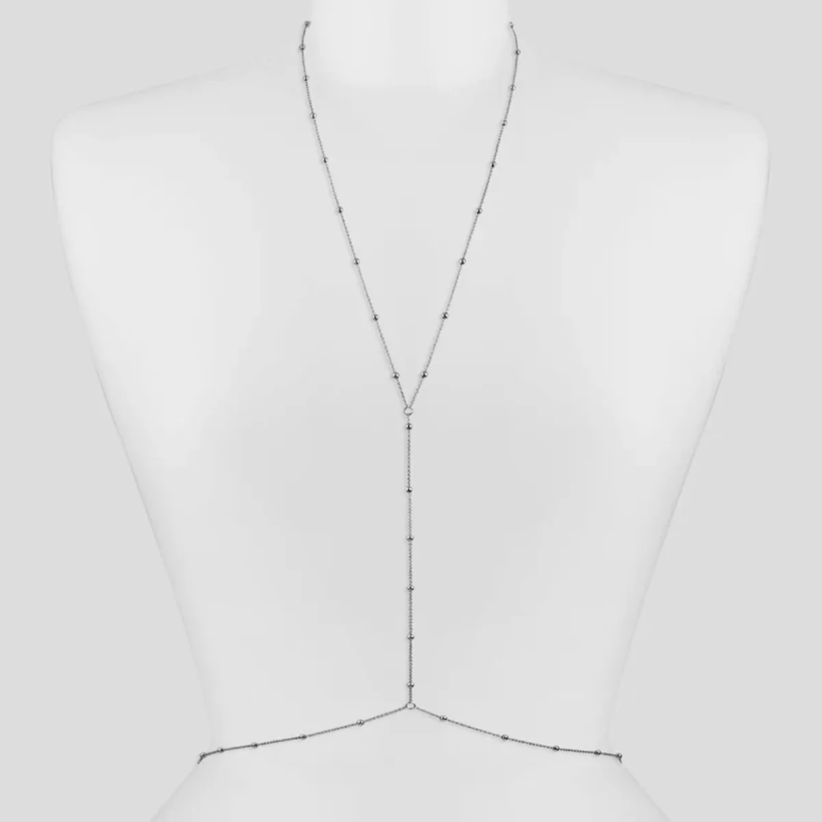สร้อยคอแฟชั่นแบบเรียบง่าย สไตล - Body Jewelry บทวิจารณ์และราคา