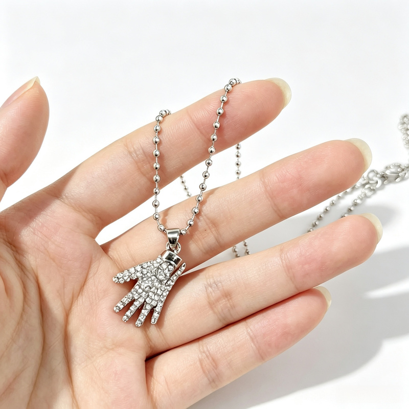 สร้อยคอถุงมือไมเคิล แจ็กสัน ปร - Anime Pendant Necklace บทวิจารณ์และราคา