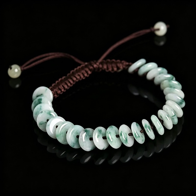 สร้อยข้อมือหยกธรรมชาติเกรดเอ ล - Bracelets บทวิจารณ์และราคา