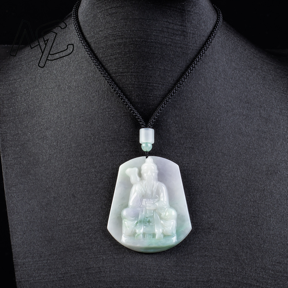 หยกแท้ มรกตธรรมชาติ จี้พระเจ้า - Necklaces บทวิจารณ์และราคา