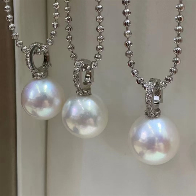 สร้อยคอไข่มุกสีขาวธรรมชาติสุดค - Pearl Choker Necklace Vintage บทวิจารณ์และราคา
