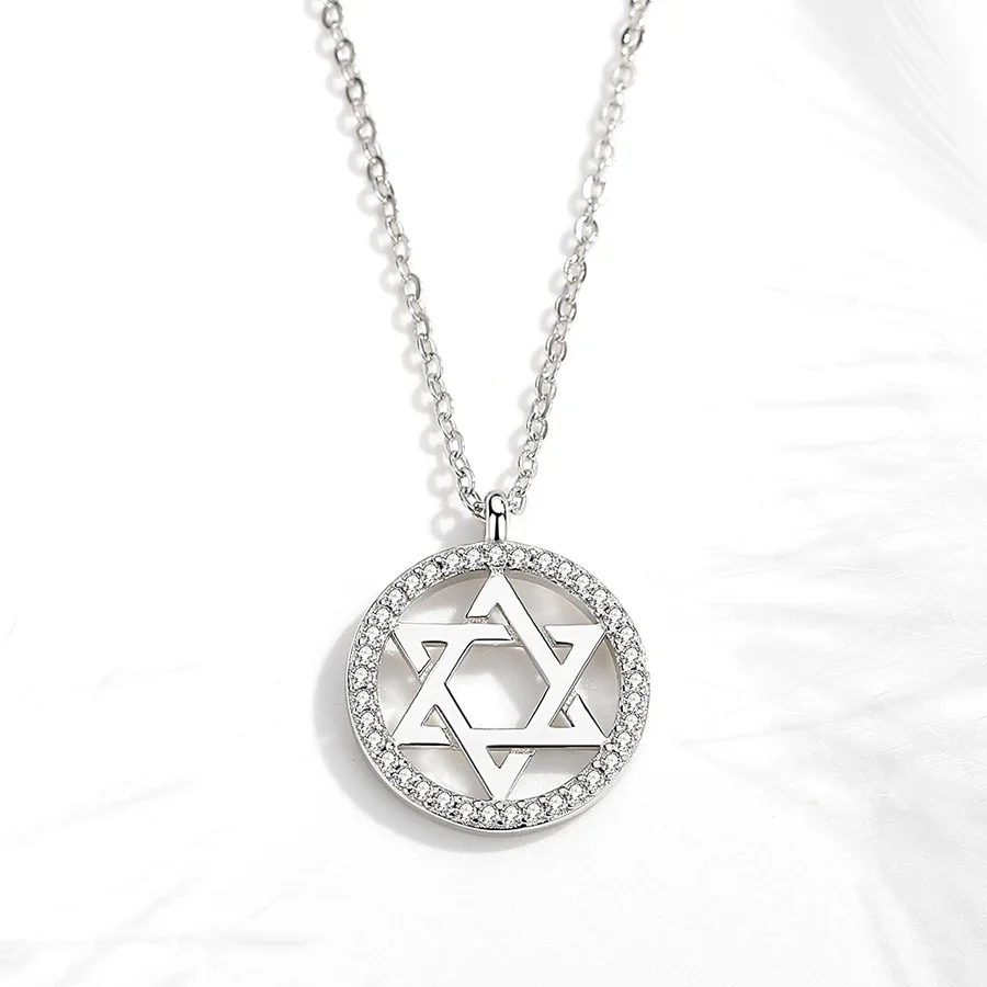 KALETINEชาวยิวMagenดาวของDavid - 925 Sterling Silver Chain Necklace Men บทวิจารณ์และราคา